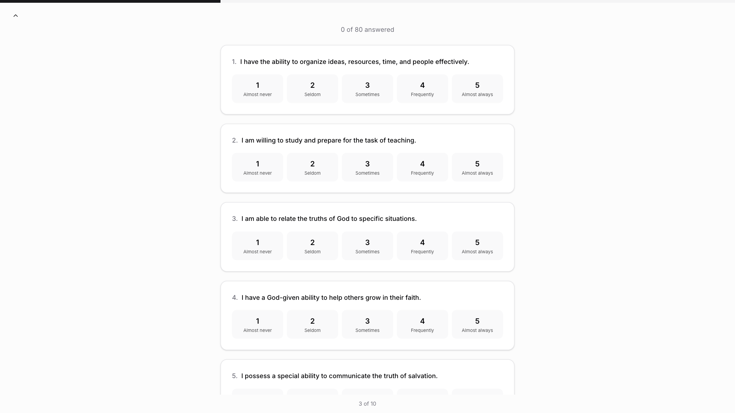See Assessments in action